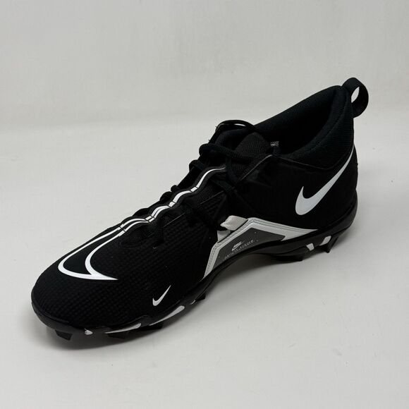 Nike Alpha Menace 3 Shark Football Cleats Shoes Mens 13 W Wide Black CV0584-010 main image 11